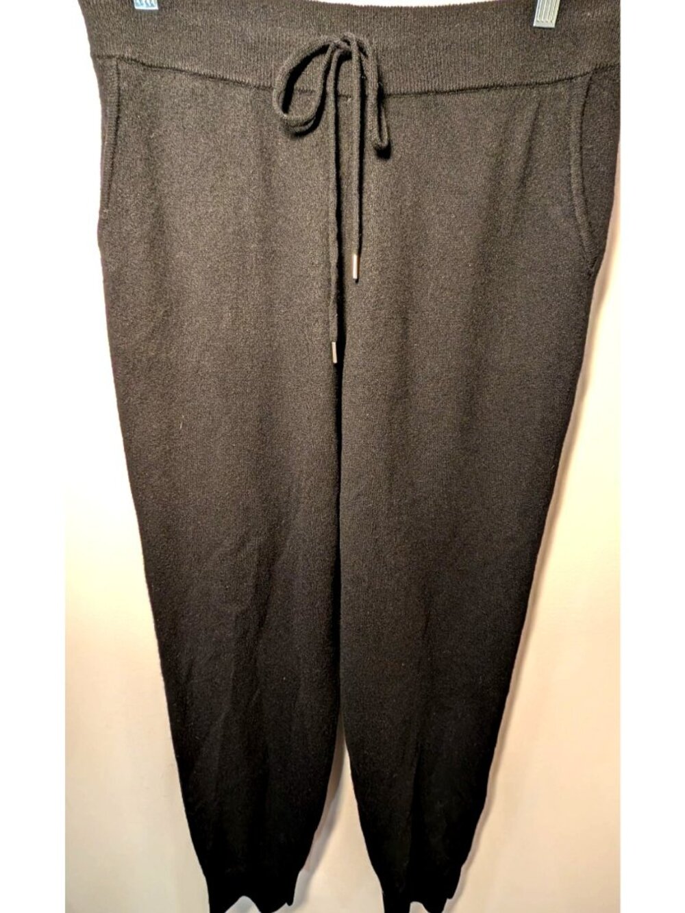 Quince Mongolian Cashmere Sweatpants, Black, Women Size Medium